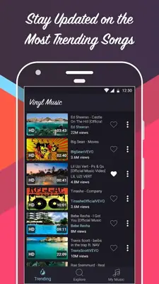 Vinyl - Free music for YouTube android App screenshot 9