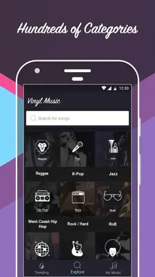 Vinyl - Free music for YouTube android App screenshot 12