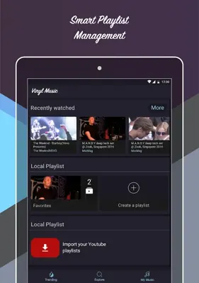 Vinyl - Free music for YouTube android App screenshot 2