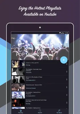 Vinyl - Free music for YouTube android App screenshot 3